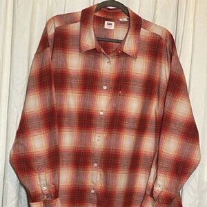 Levi's Womens Flannel 2X